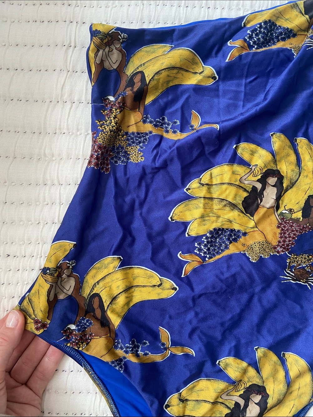 Farm Rio Banana Lady One Piece Swimsuit - Picture 3 of 6